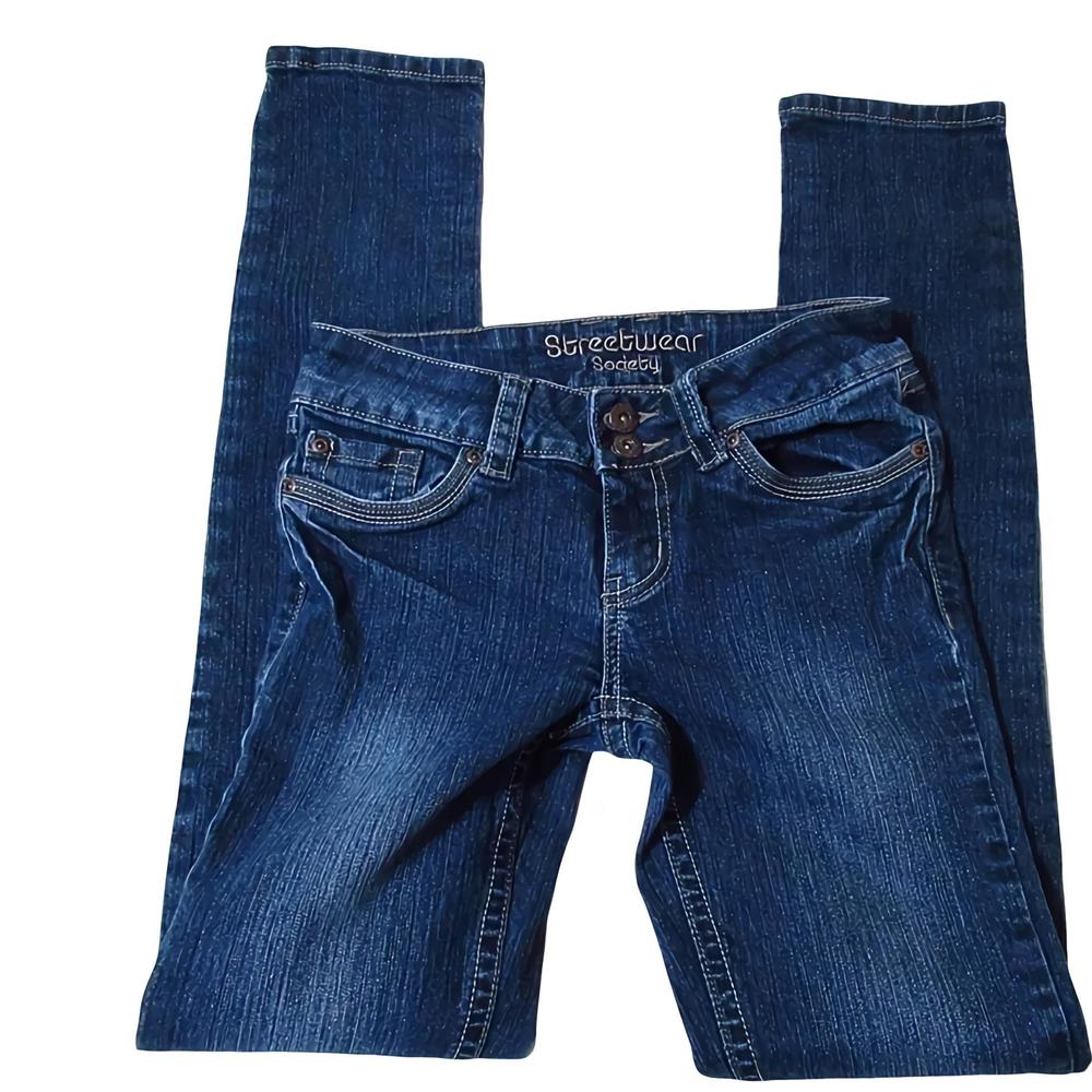 Streetwear Society Women's Blue Size 1 Jeans
